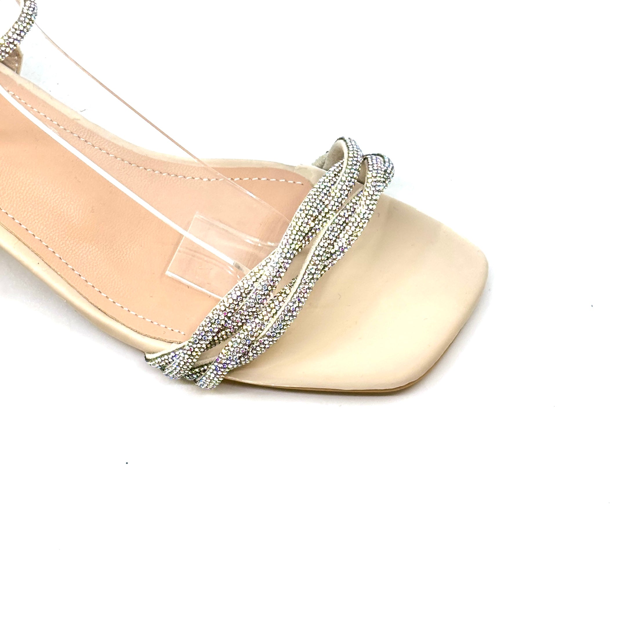 Bella Twisted Strap Heels