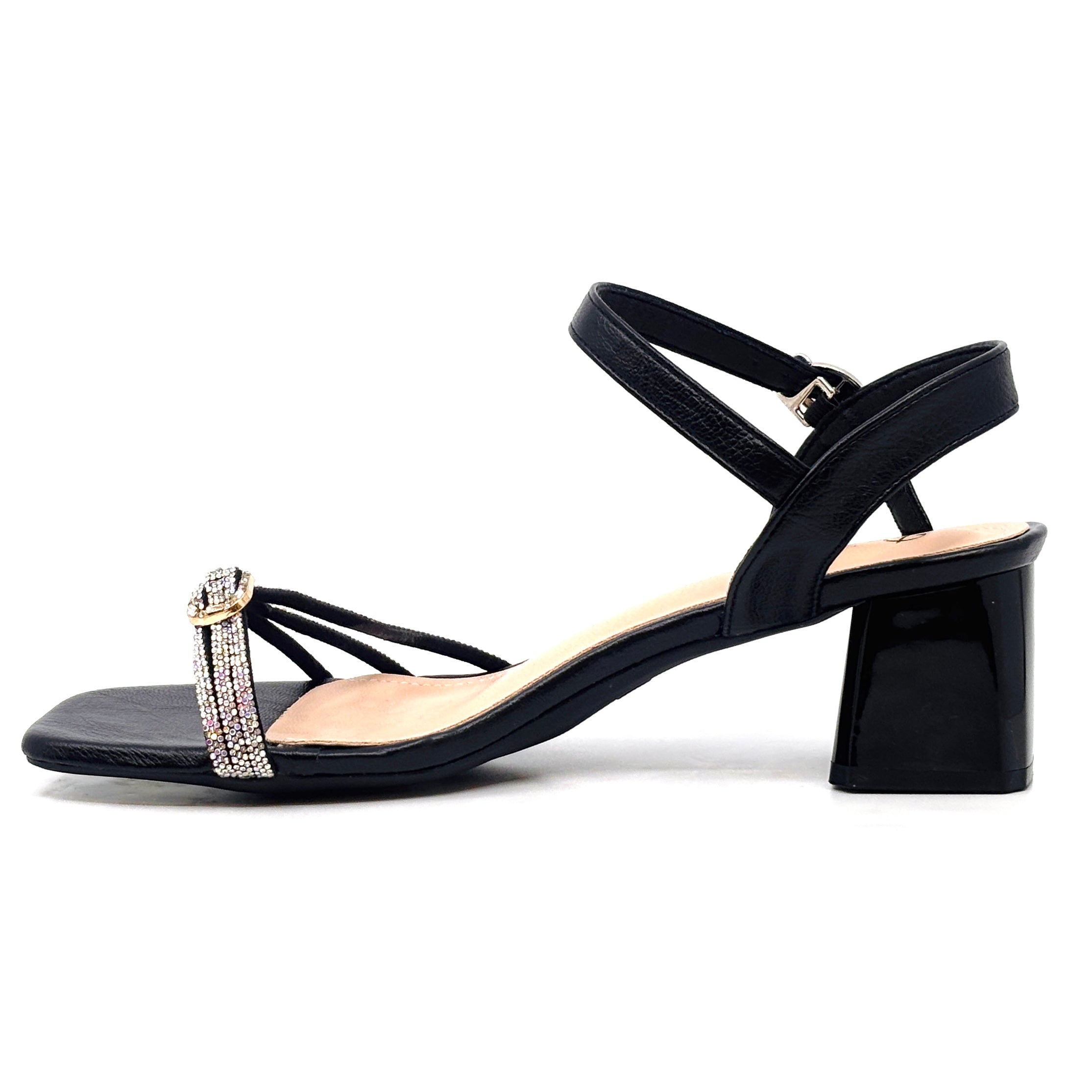 Stella Strappy Block Heels