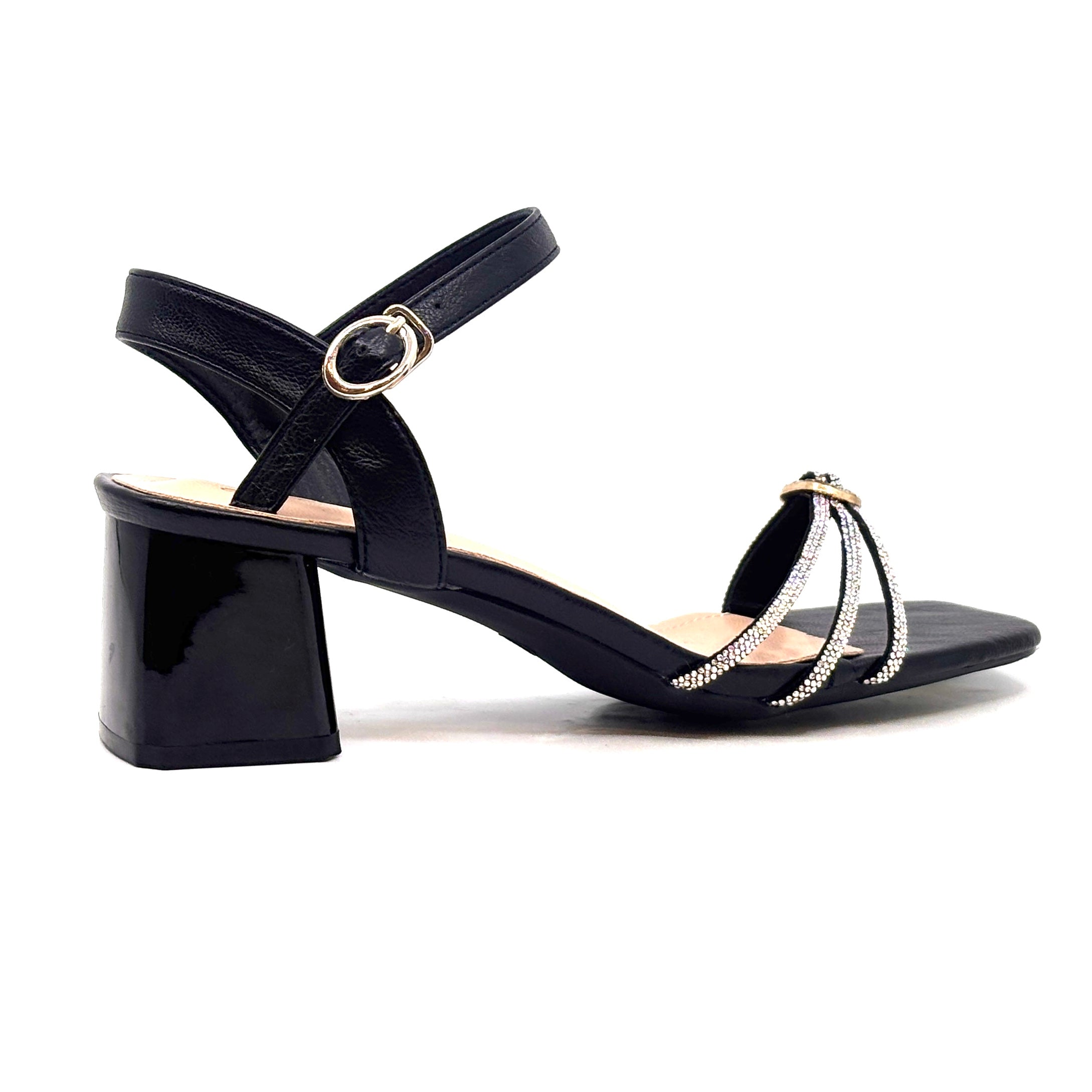 Stella Strappy Block Heels