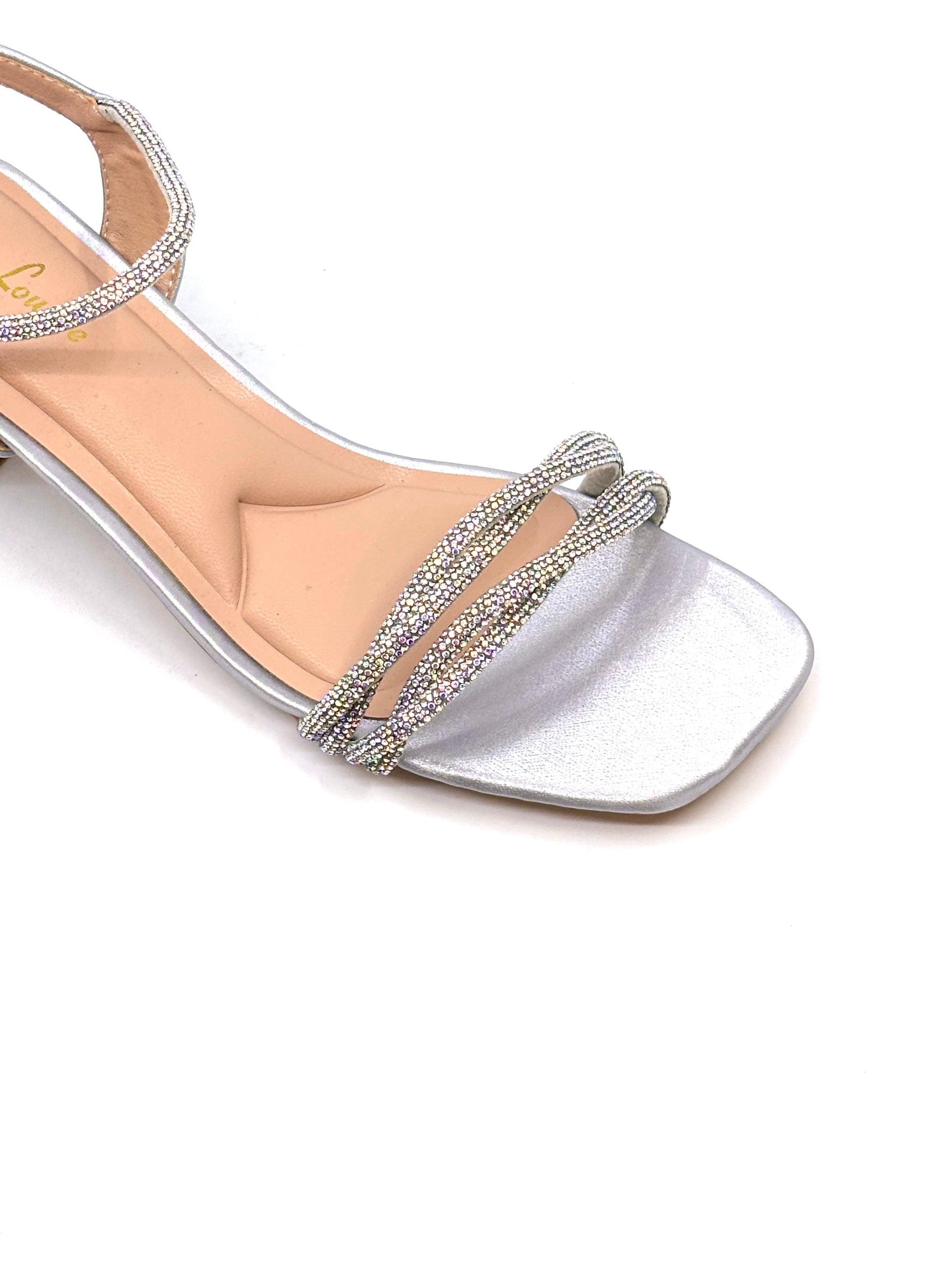 Bella Twisted Strap Heels