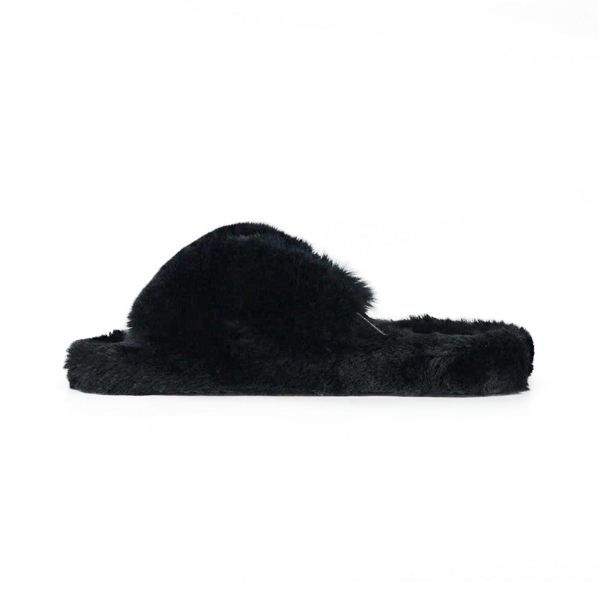 All Fur Slides De Louvre Shoes