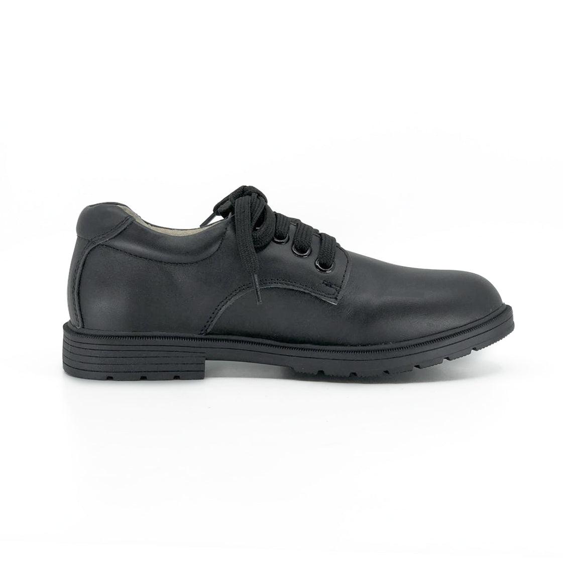 Apis Emey Lace-Up Leather School Shoes De Louvre Shoes