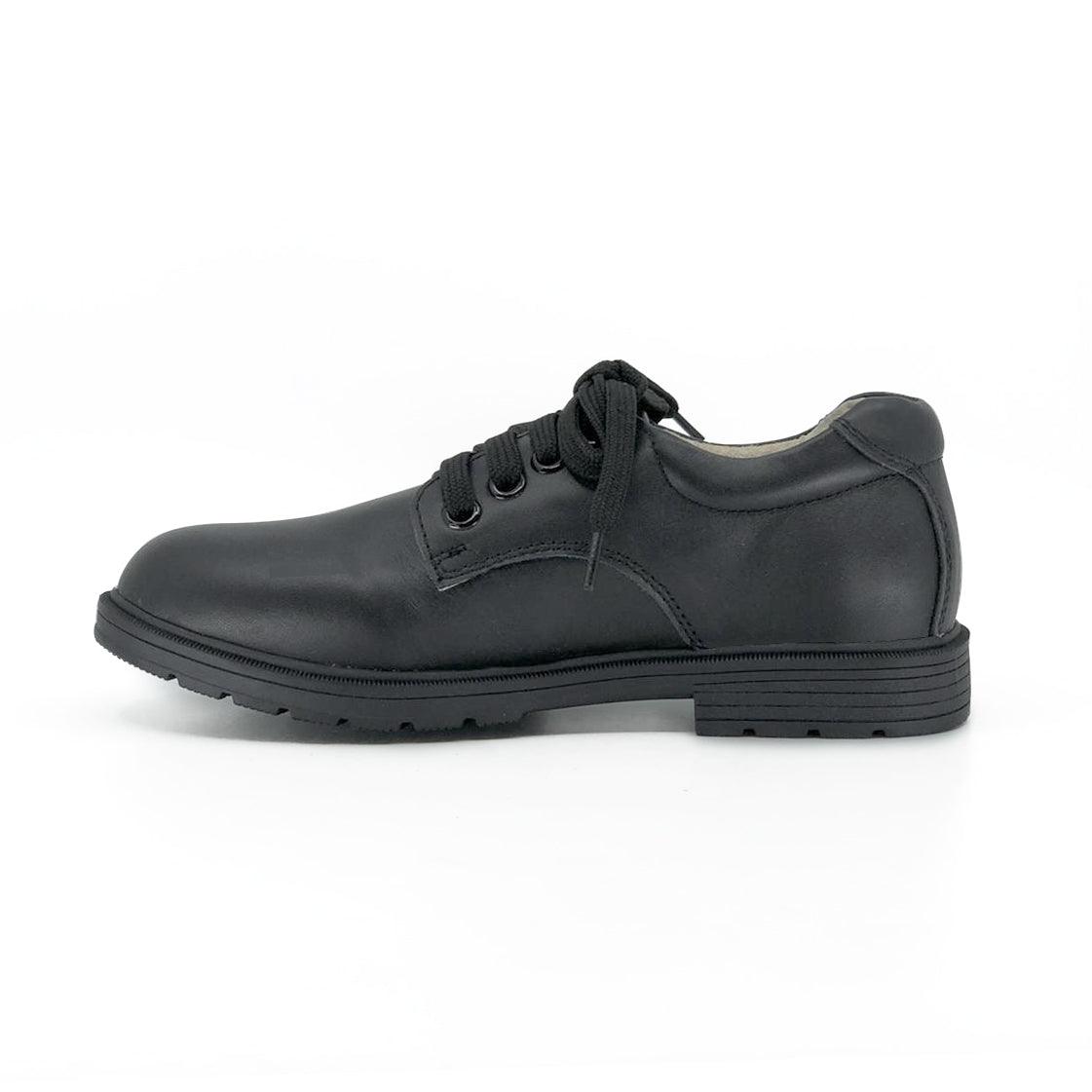Apis Emey Lace-Up Leather School Shoes De Louvre Shoes