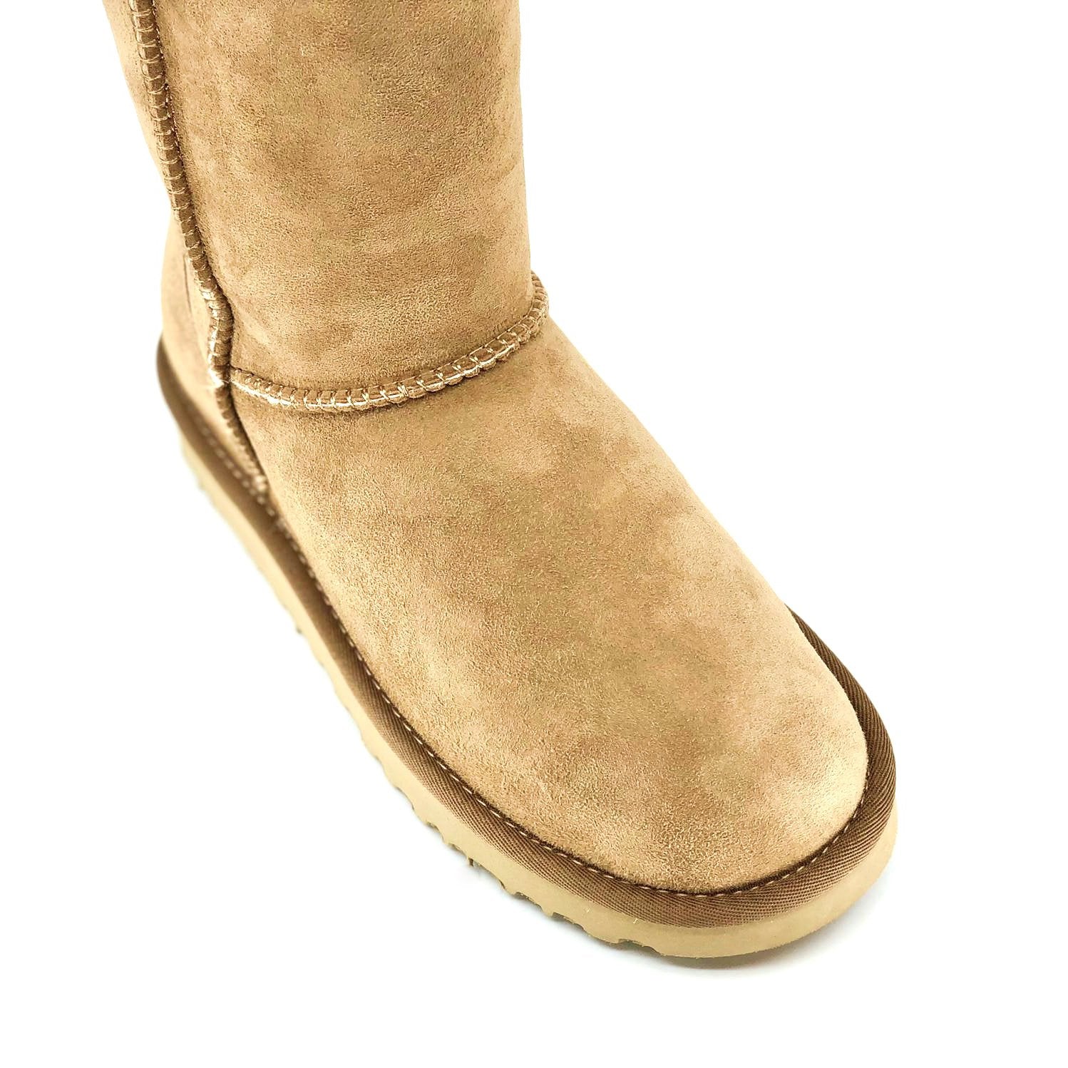 Chestnut Classic Boots De Louvre Shoes