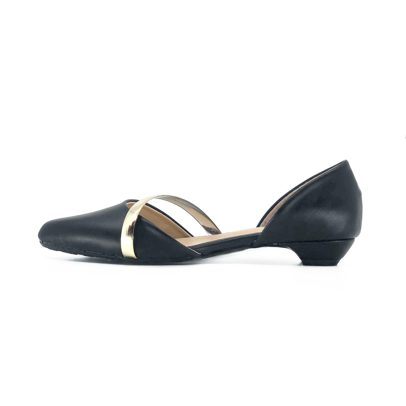 Demi d’Orsay Flat De Louvre Shoes