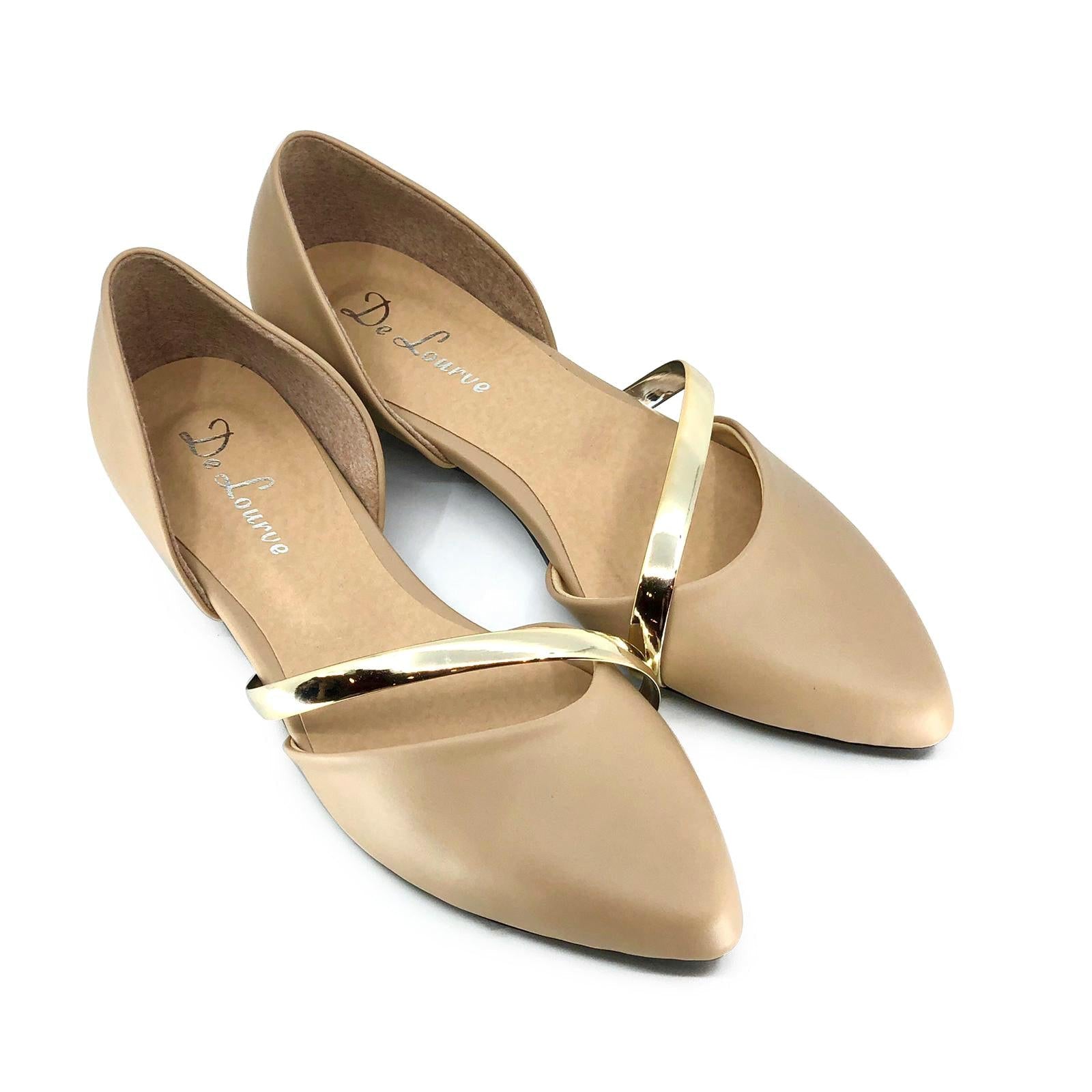 Demi d’Orsay Flat De Louvre Shoes