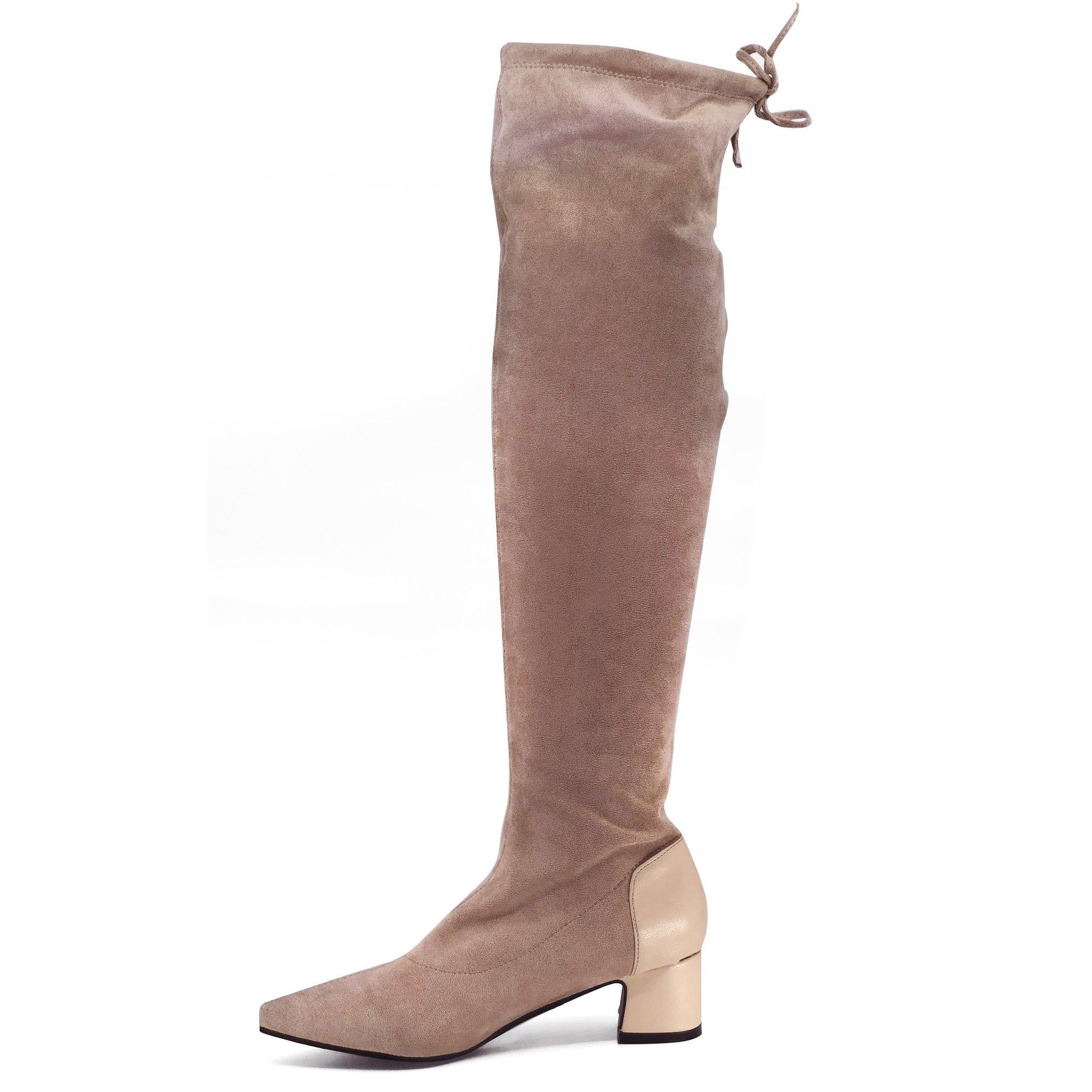 Katie Over-The-Knee De Louvre Shoes