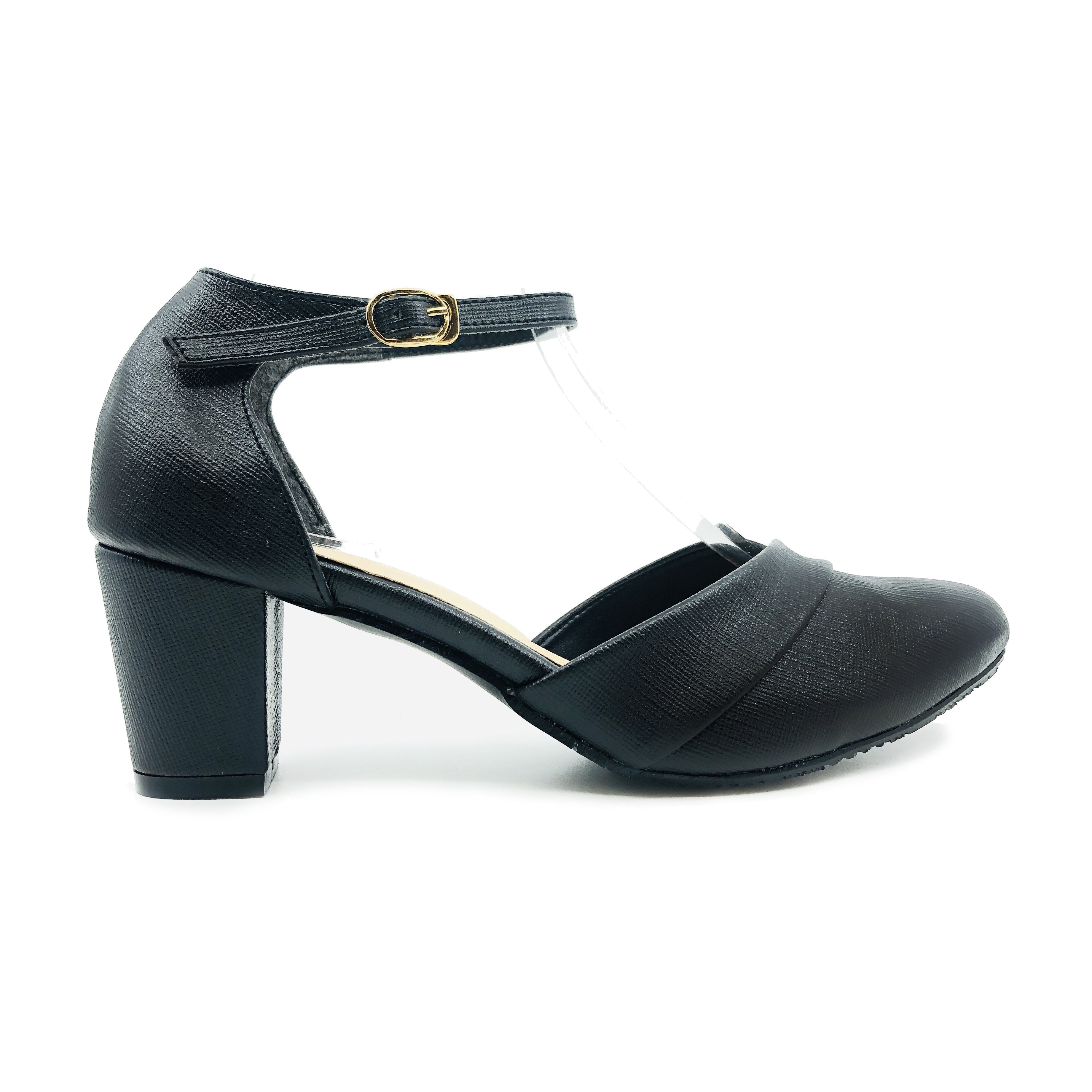 Mary Jane Low Heels De Louvre Shoes