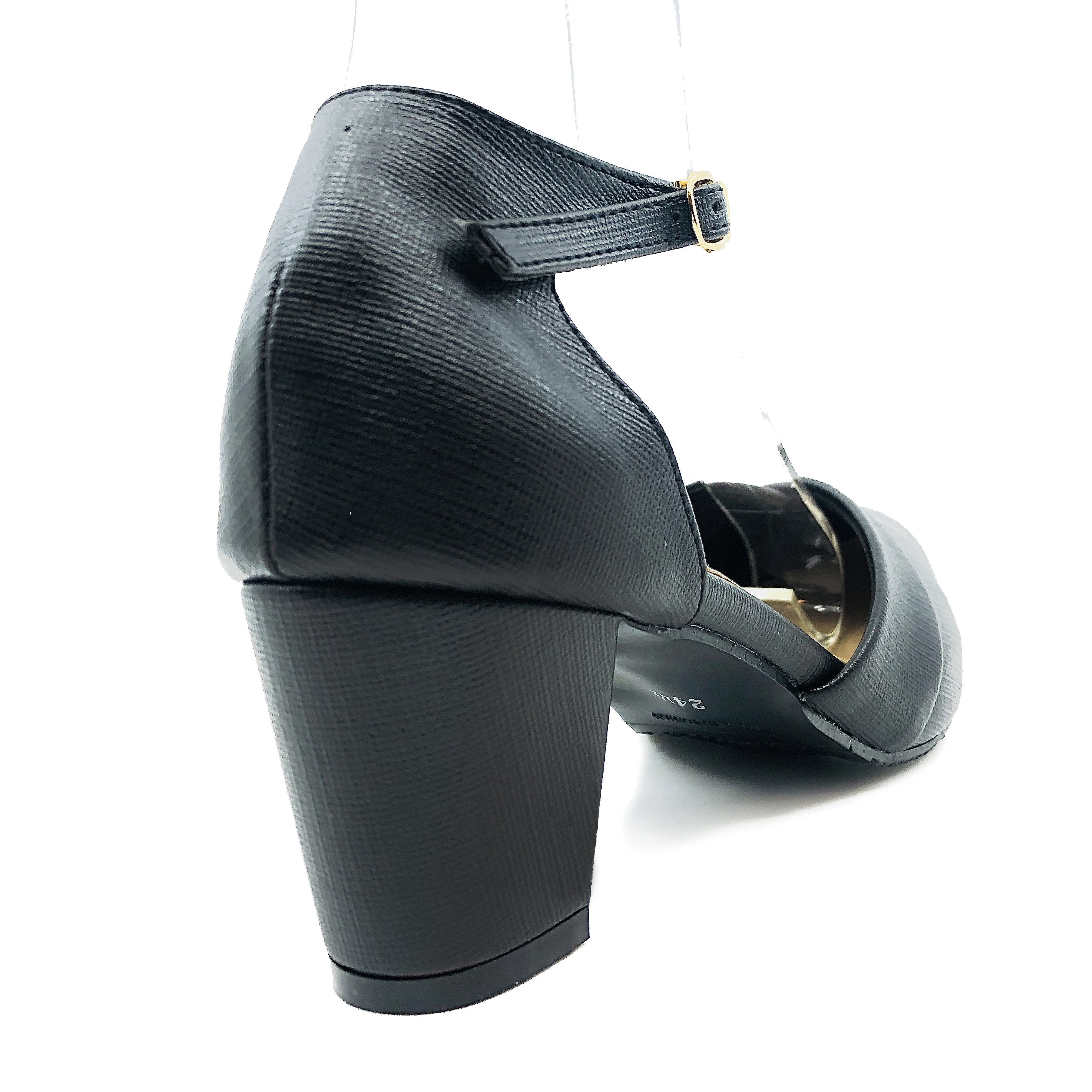 Mary Jane Low Heels De Louvre Shoes