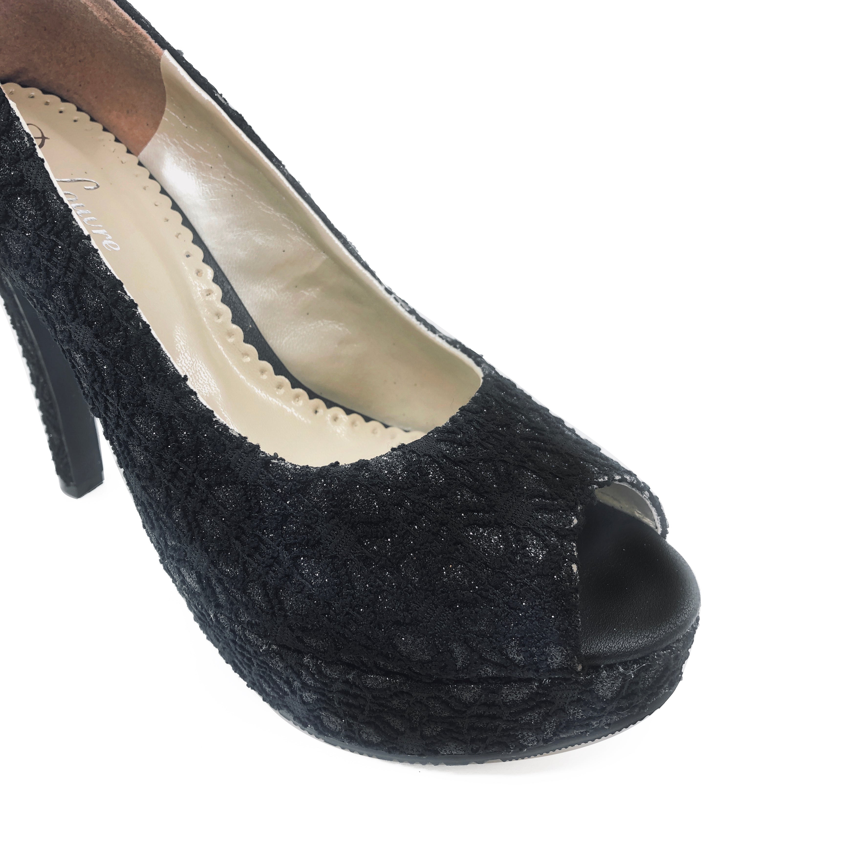 MIRELA Bling Bling High Heels Sexy Paillette De Louvre Shoes