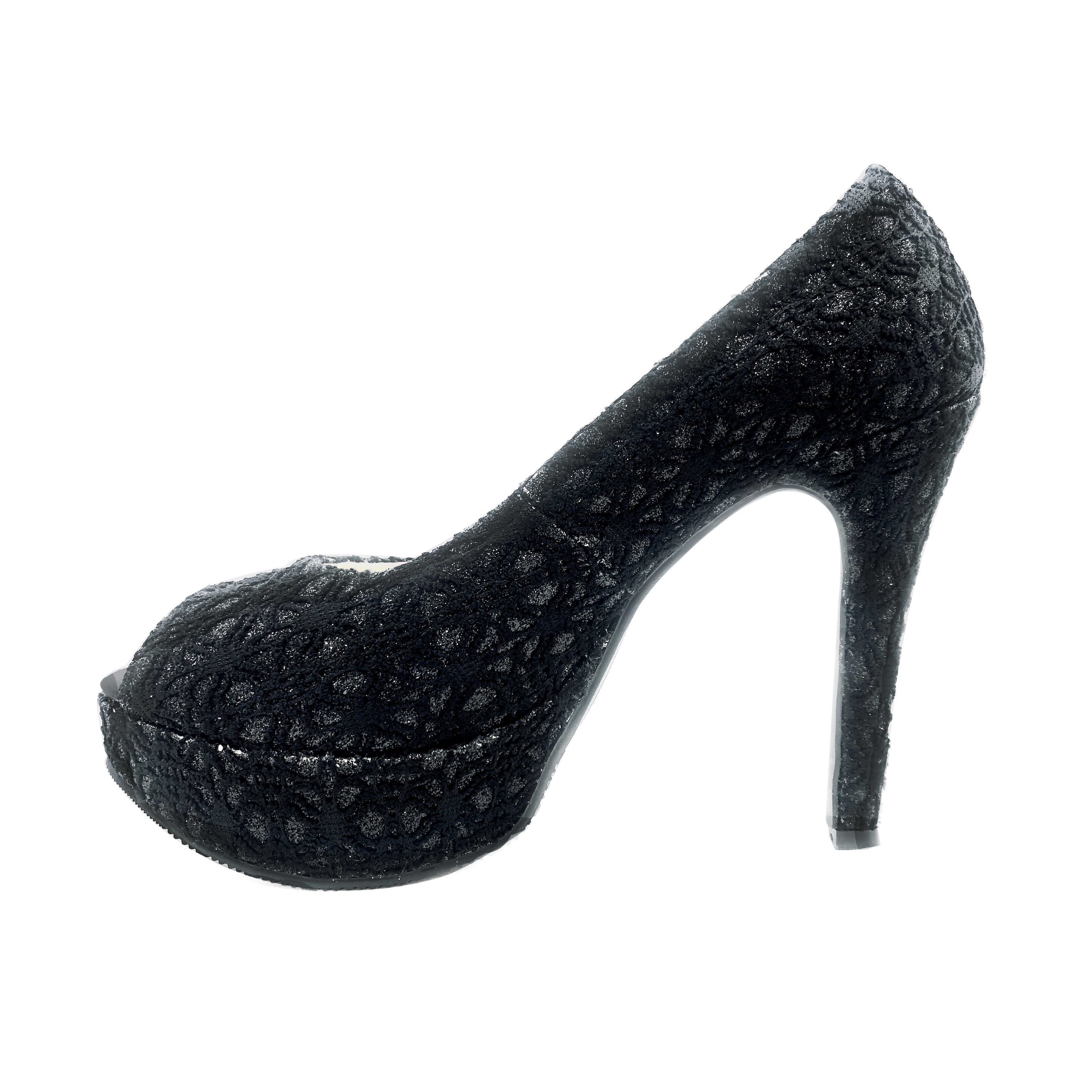 MIRELA Bling Bling High Heels Sexy Paillette De Louvre Shoes