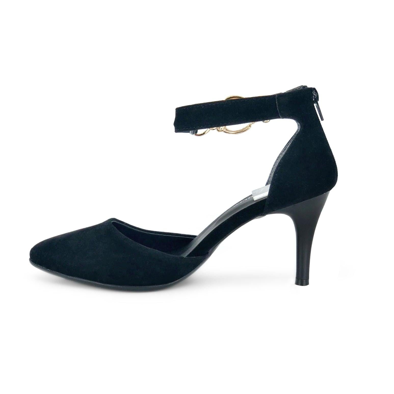 MOLLINI SUEDE HEELS De Louvre Shoes