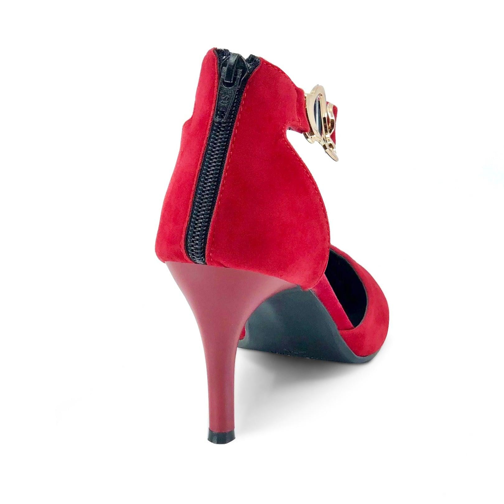 MOLLINI SUEDE HEELS De Louvre Shoes