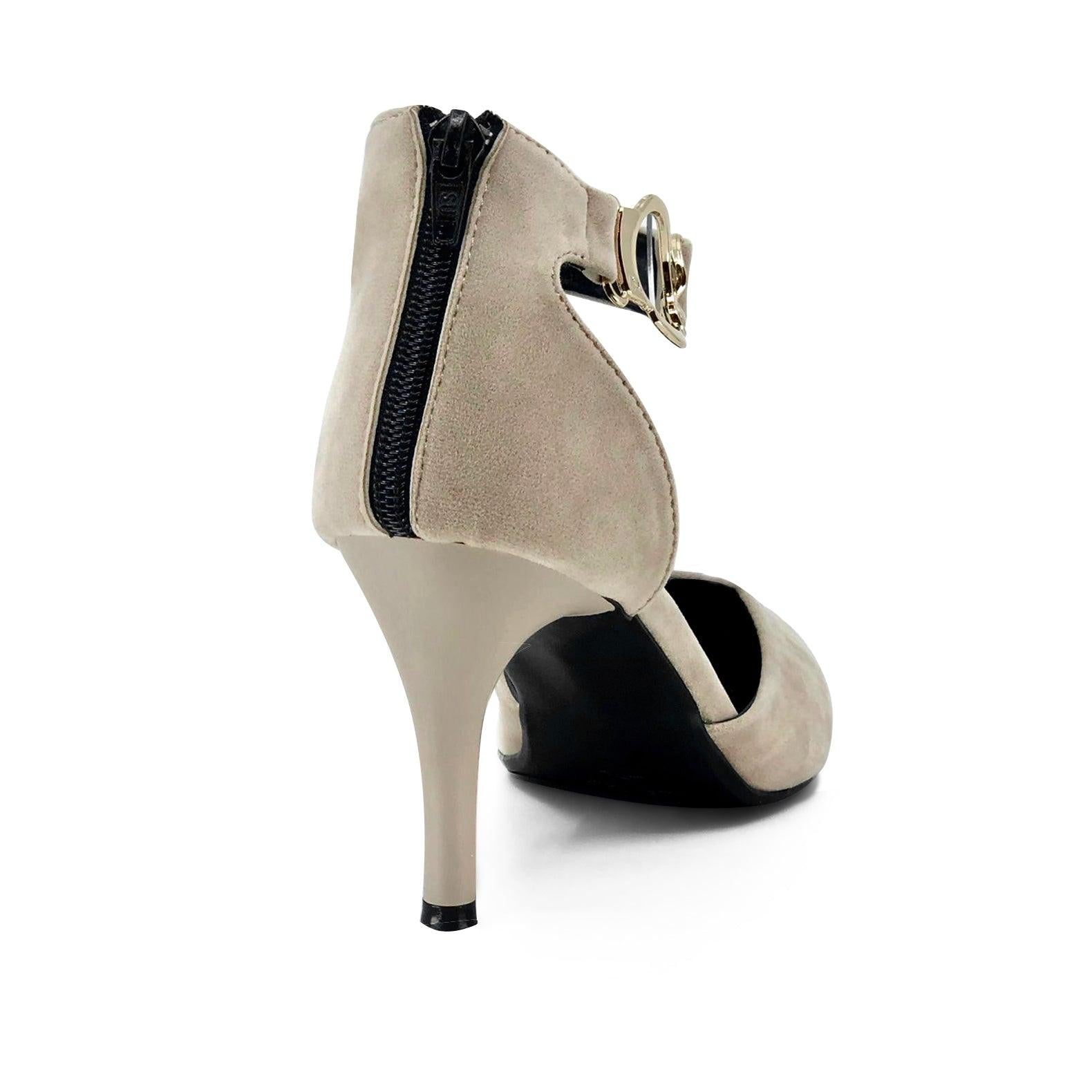 MOLLINI SUEDE HEELS De Louvre Shoes