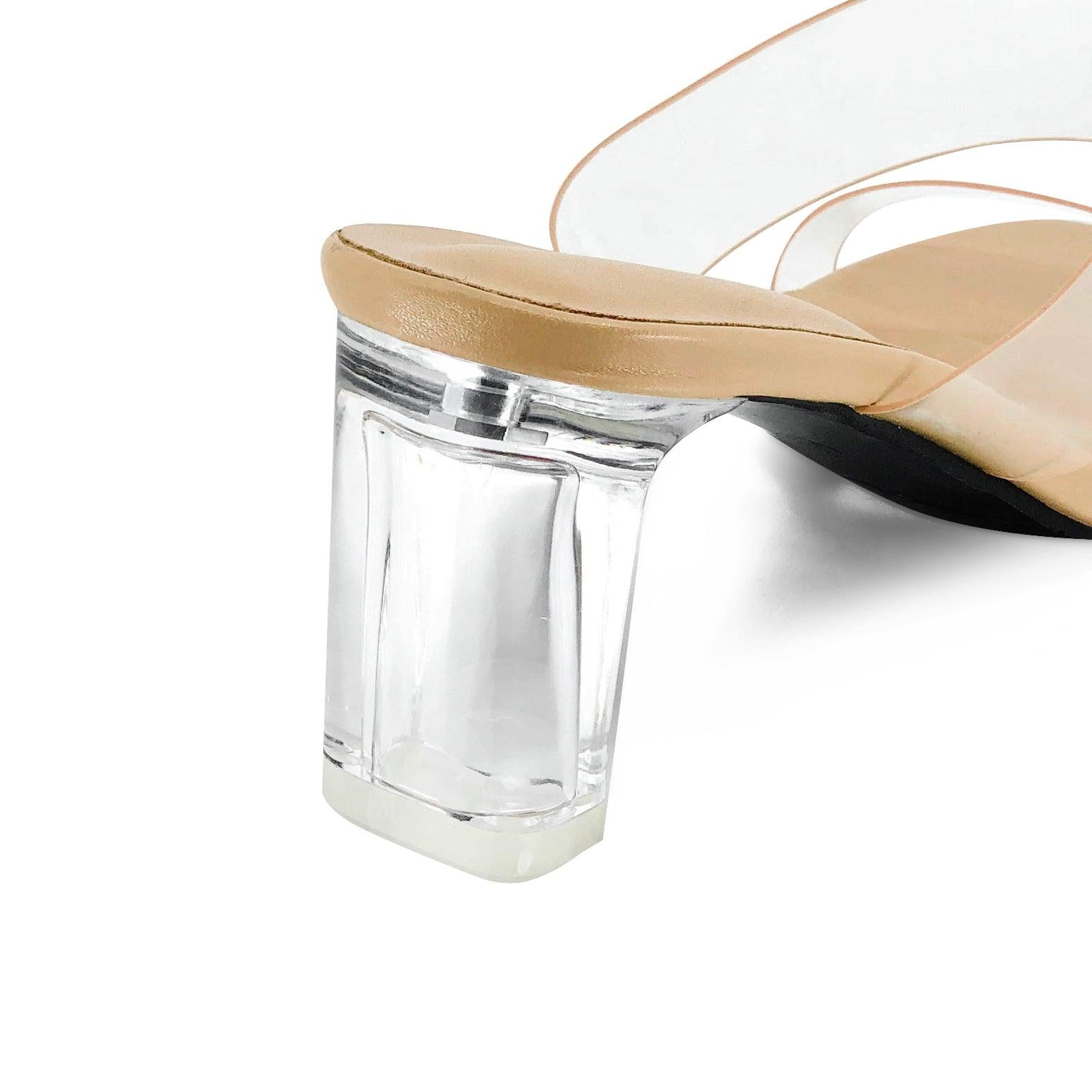 Pete Clear Vinylite De Louvre Shoes