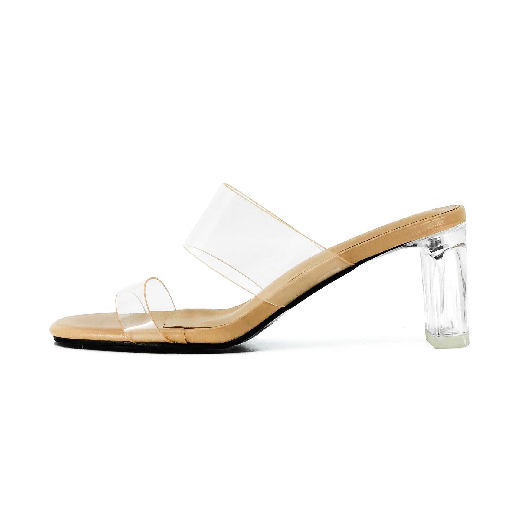 Pete Clear Vinylite De Louvre Shoes