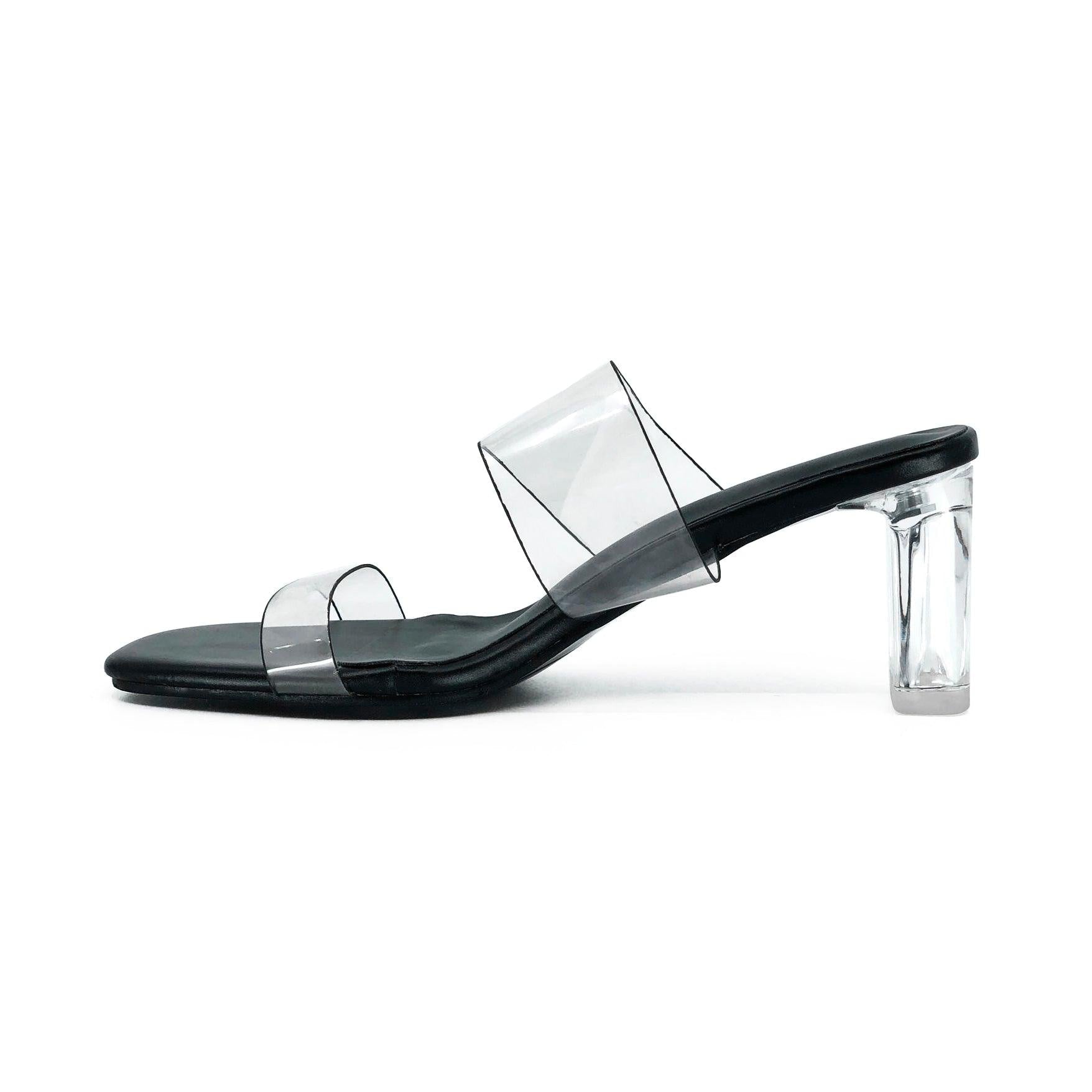 Pete Clear Vinylite De Louvre Shoes