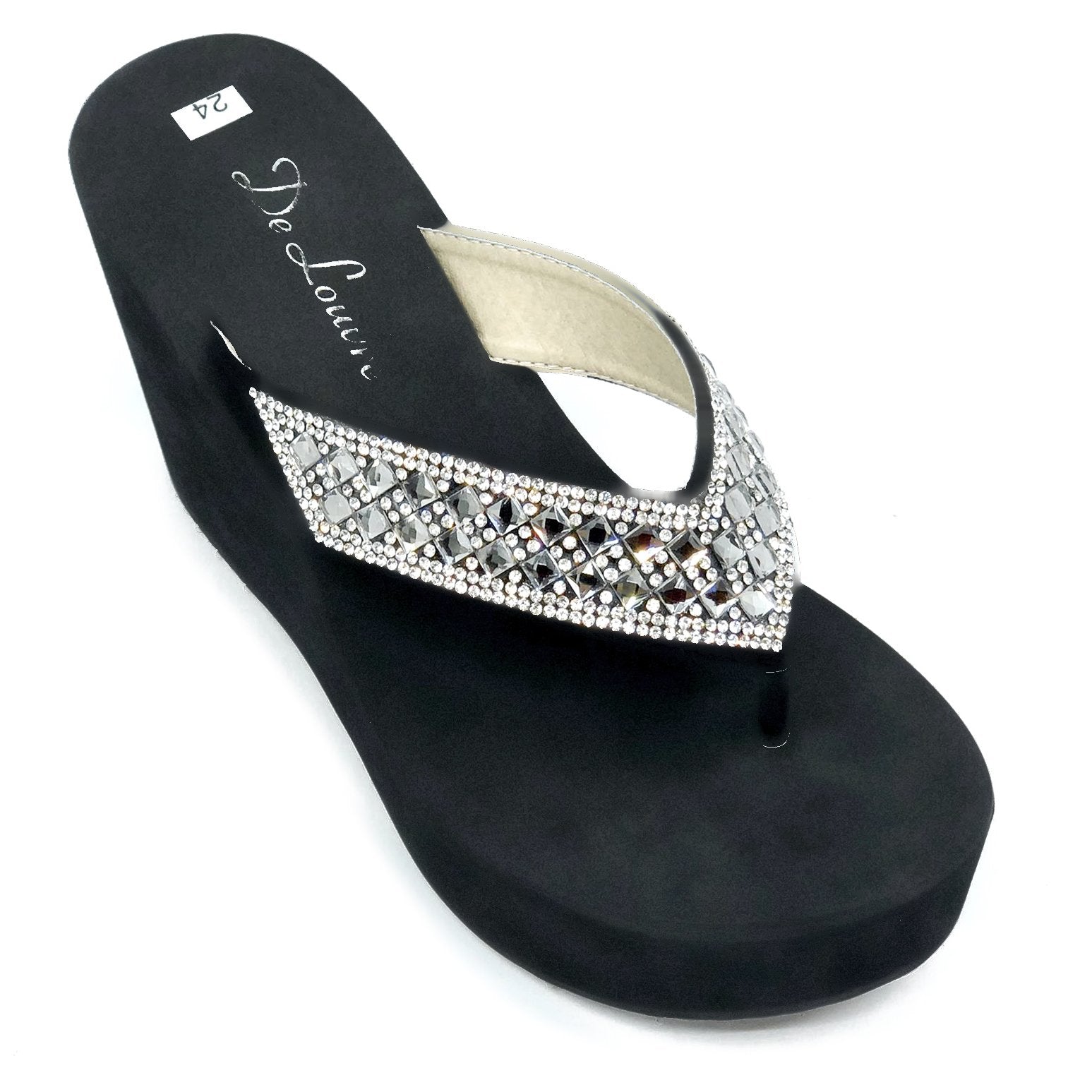 Princess Diva Slide Sandals De Louvre Shoes