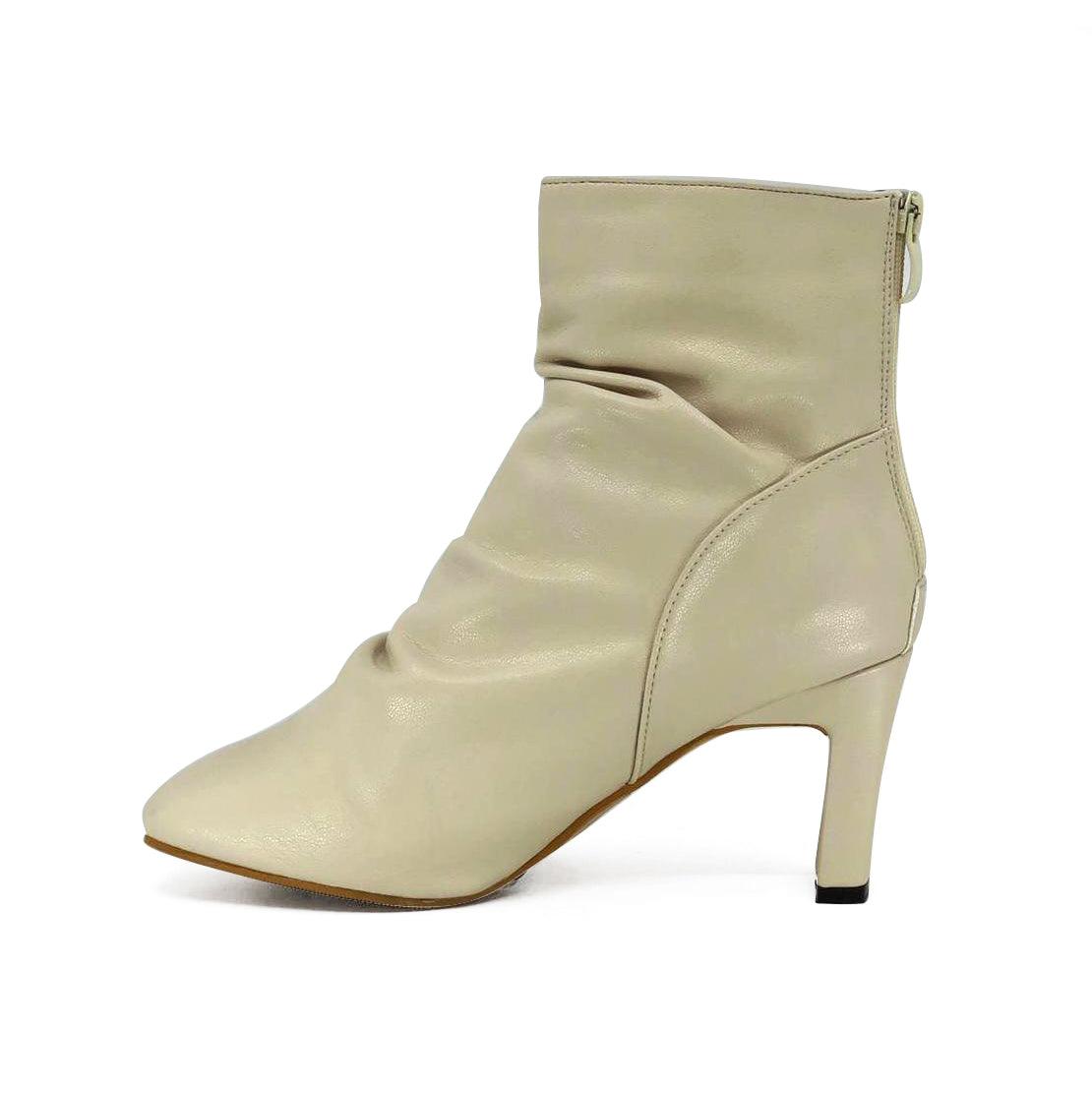 Slouchy Ankle Booties De Louvre Shoes