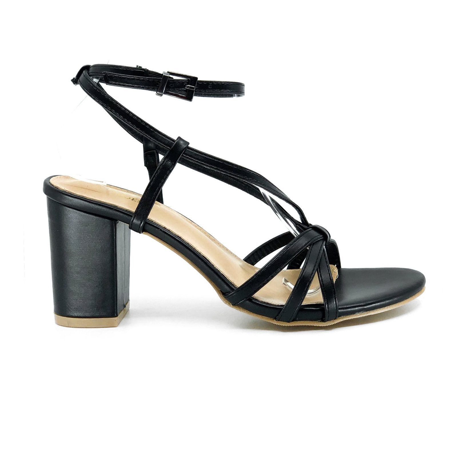 Snakeskin Bandages Sandal De Louvre Shoes