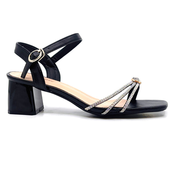 Stella Strappy Block Heels